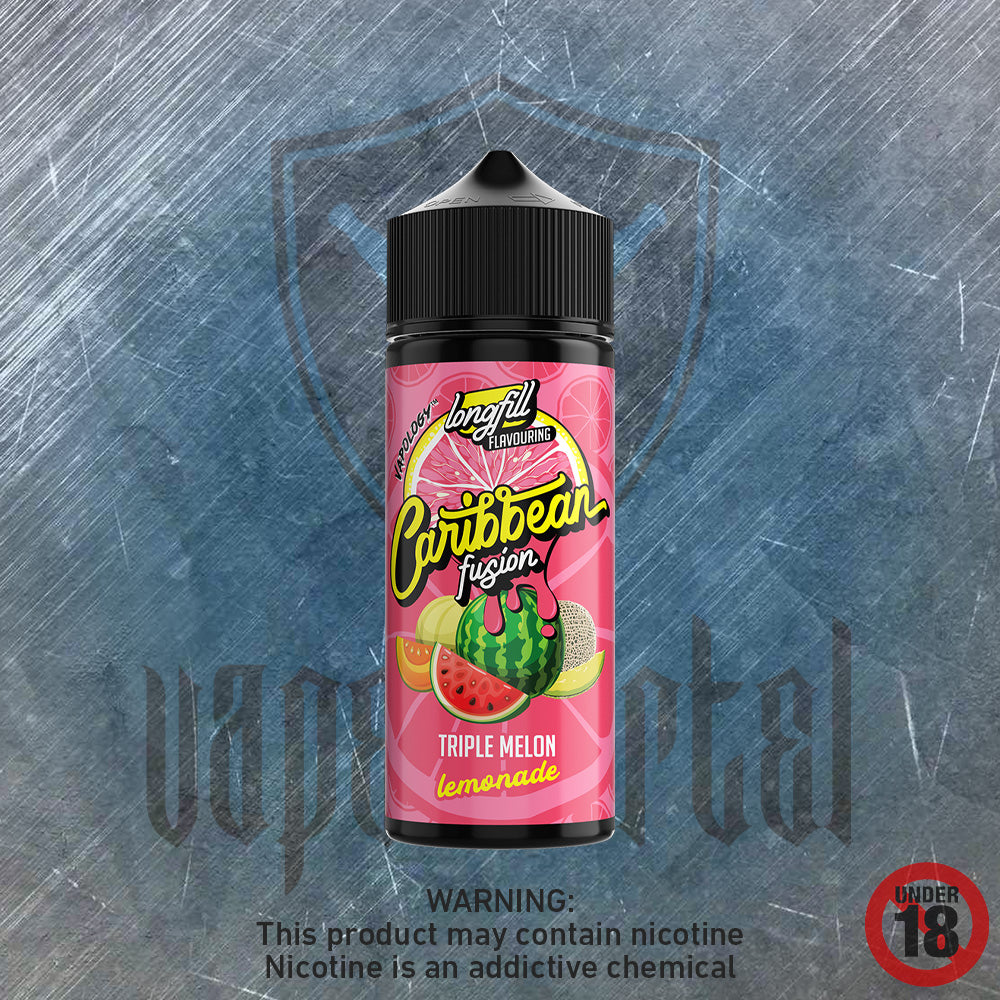 Caribbean Fusion: Triple Melon Lemonade Longfill  VAPE CARTEL
