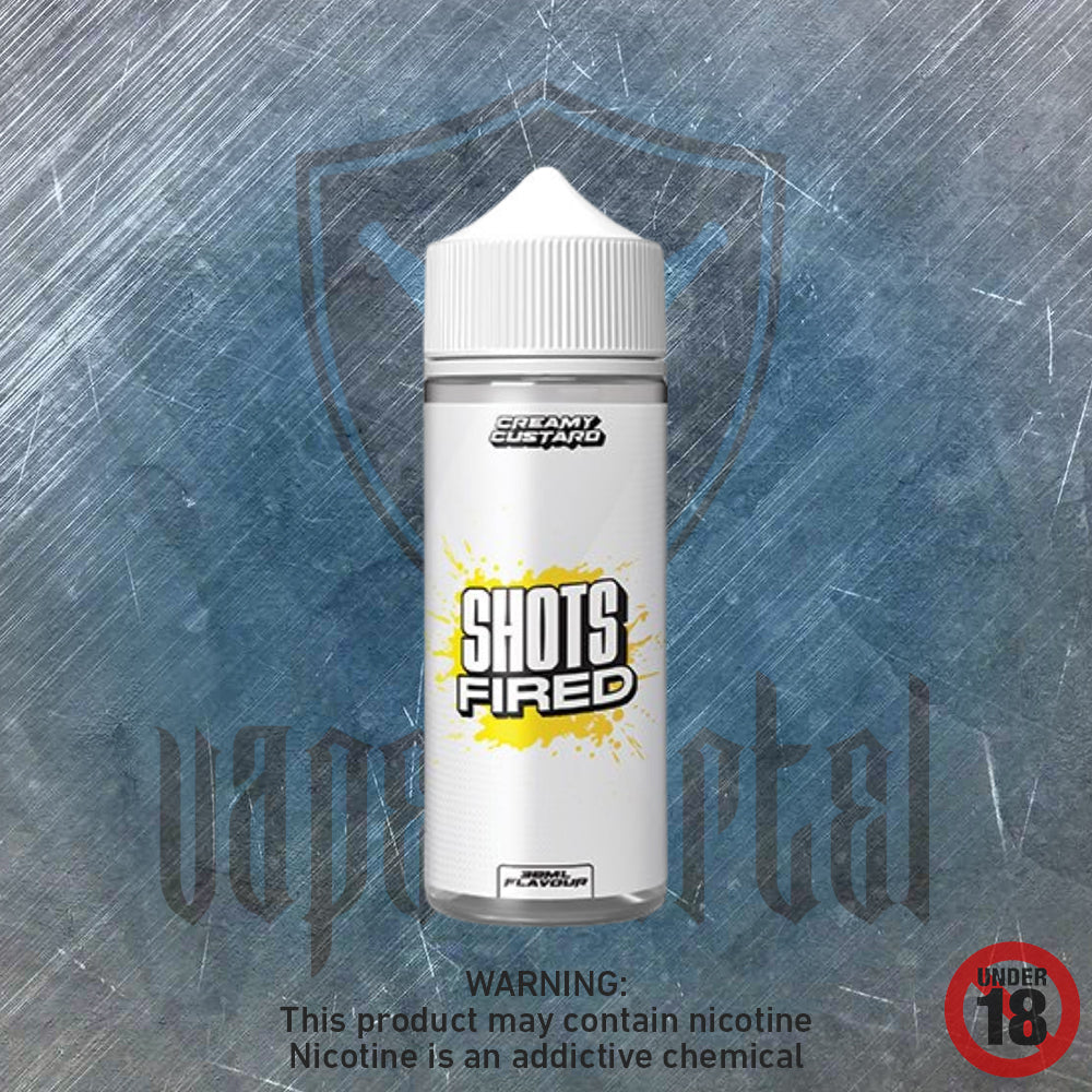 Shots Fired: Creamy Custard Longfill – VAPE CARTEL