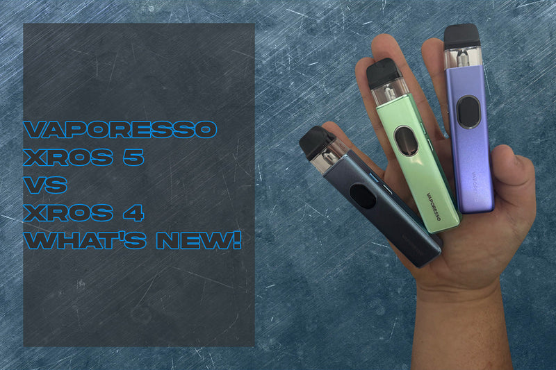 Vaporesso XROS 5 vs XROS 4. What's new!
