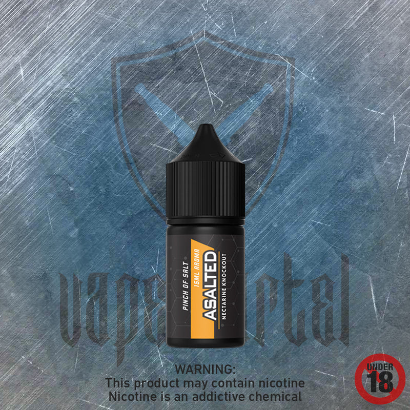 Asalted Nectarine Knockout MTL/Nic Salt Longfill