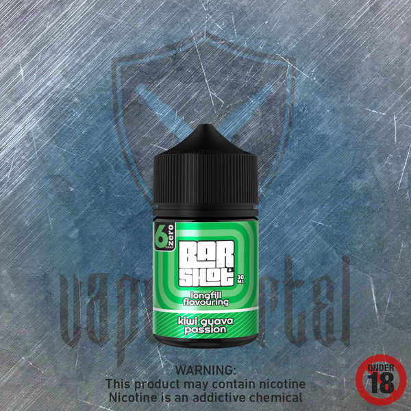 Bar Salts: Kiwi Guava Passion MTL/Nic Salt Longfill