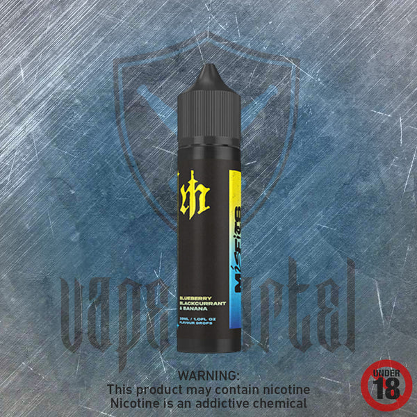 Blueberry Blackcurrant Banana MTL/Nic Salt Longfill