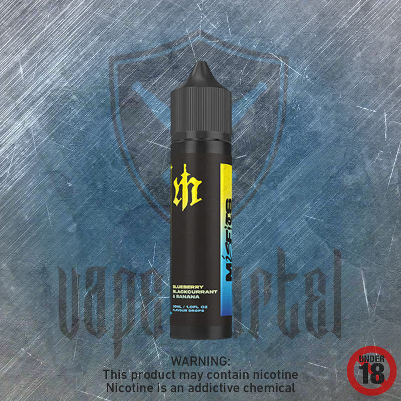 Blueberry Blackcurrant Banana MTL/Nic Salt Longfill