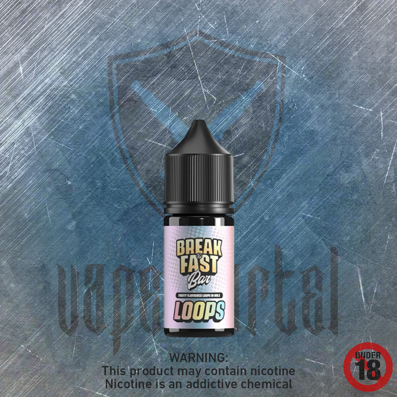 Breakfast Bar Loops MTL/Nic Salt Longfill VAPE CARTEL Breakfast Bar Loops MTL/Nic Salt Longfill VAPE CARTEL