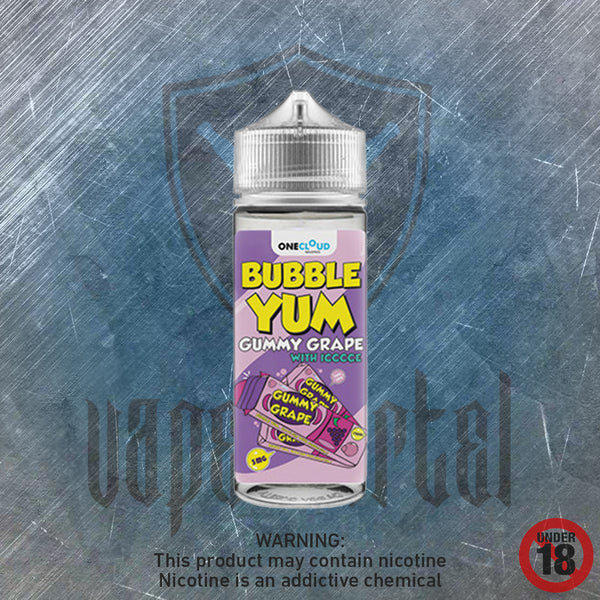 Bubble Yum Gummy Grape Longfill