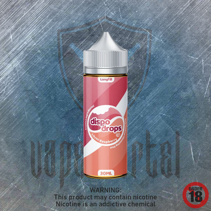 Dispo Drops: Litchi Raspberry Longfill