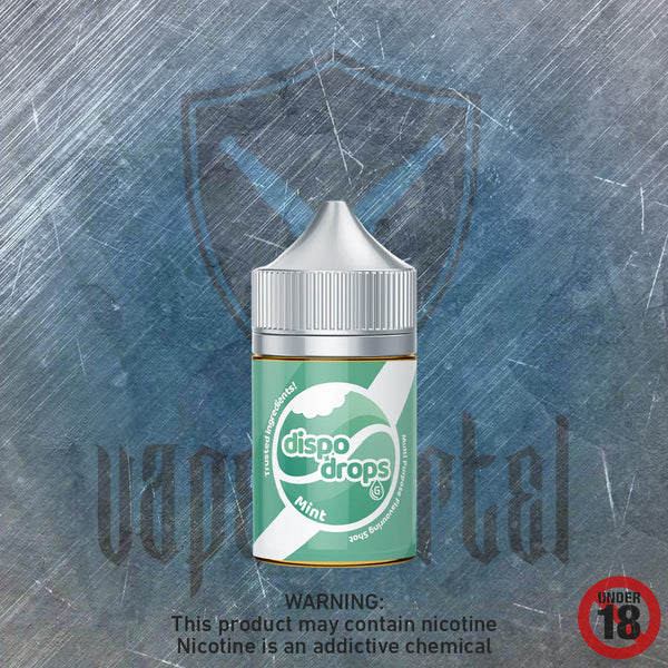 Dispo Drops: Mint Nic MTL/Salt Longfill
