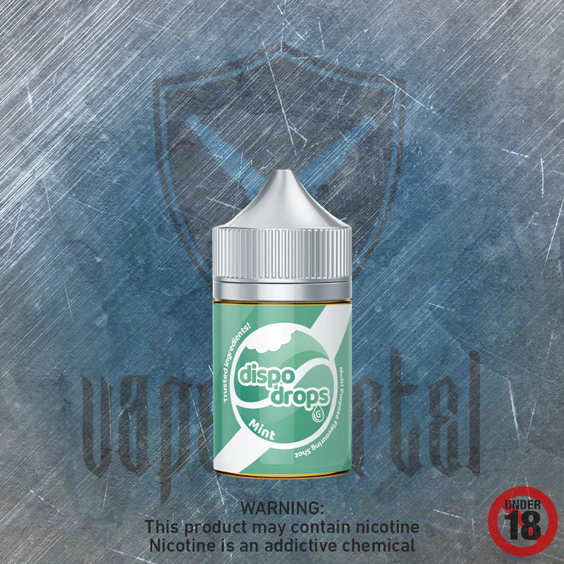 Dispo Drops: Mint Nic Salt Longfill