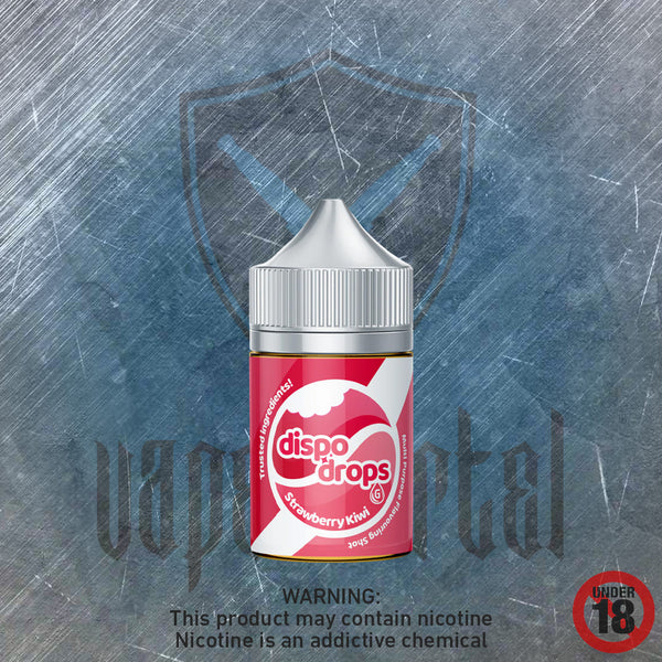 Dispo Drops: Strawberry Kiwi MTL/Nic Salt Longfill