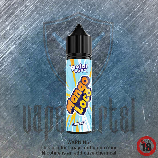 Polar Popz Energetic: Mango Loco MTL/Nic Salt Longfill