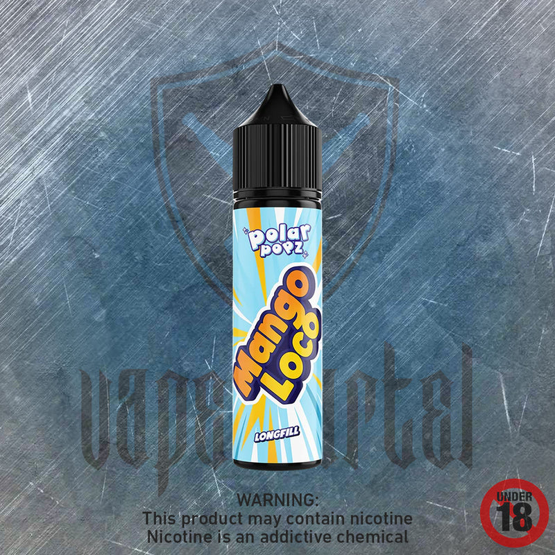 Polar Popz Energetic: Mango Loco MTL/Nic Salt Longfill