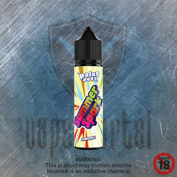 Polar Popz Energetic: Summer Spark MTL/Nic Salt Longfill