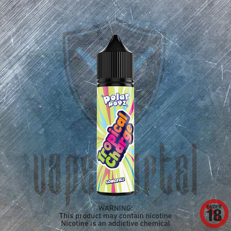 Polar Popz Energetic: Tropical Charge MTL/Nic Salt Longfill
