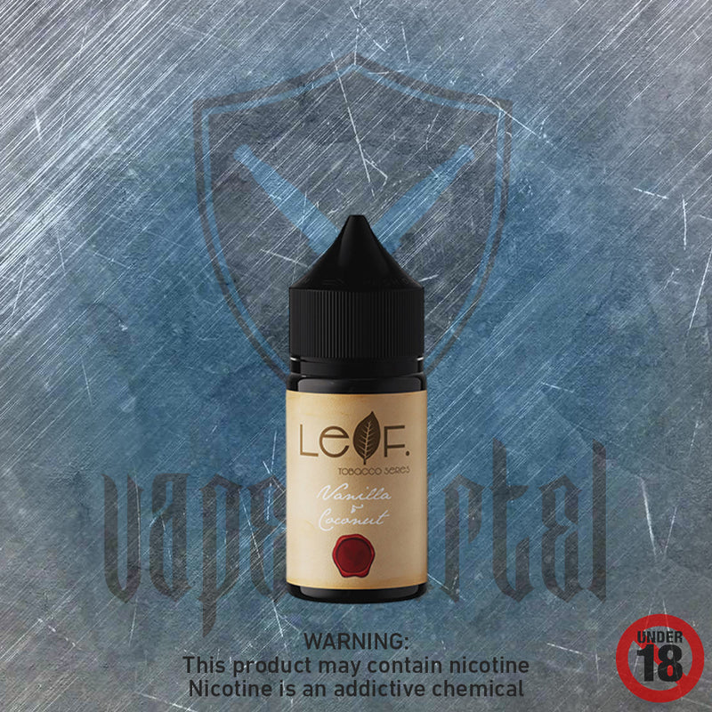 Leaf: Vanilla Coconut MTL/Nic Salt Longfill