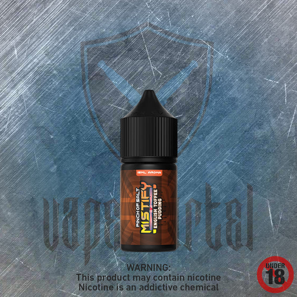 Mistify English Toffee Pudding MTL/Nic Salt Longfill