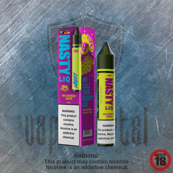 NastyLiq Berries Grape MTL/Nic Salt Longfill