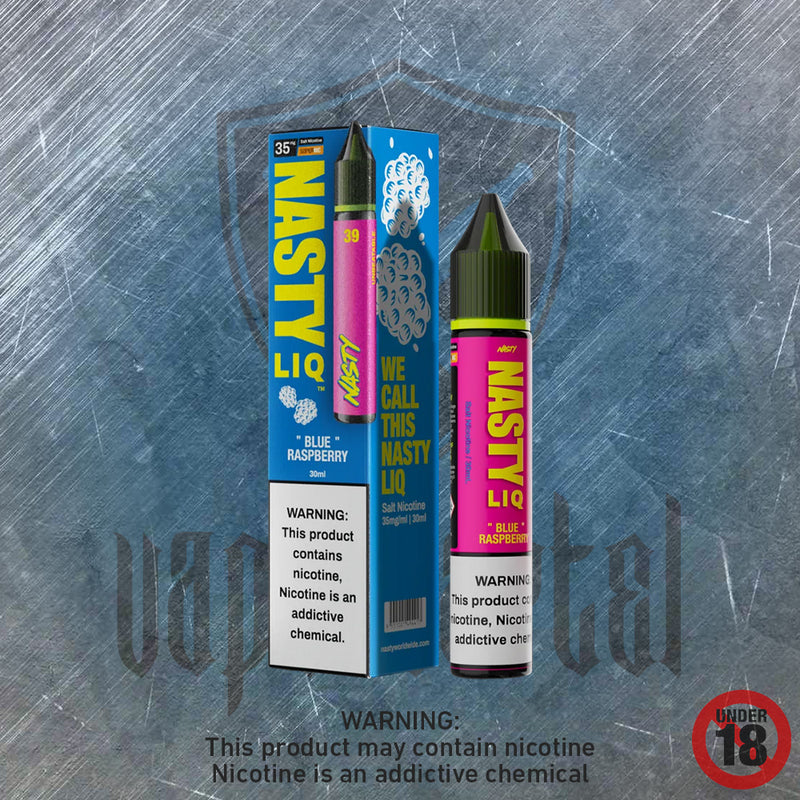 NastyLiq Blue Raspberry Ice MTL/Nic Salt Longfill