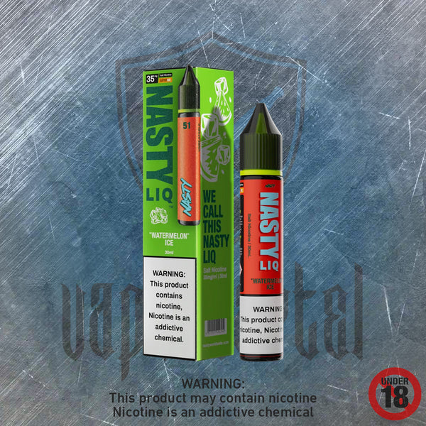 NastyLiq Watermelon Ice MTL/Nic Salt Longfill