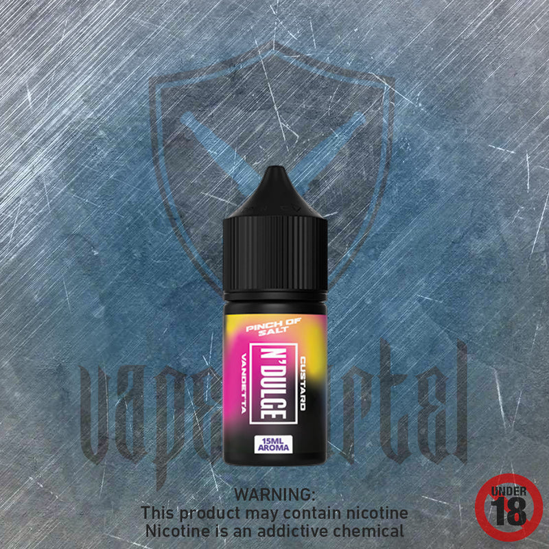 N'Dulge Custard Vandetta MTL/Nic Salt Longfill