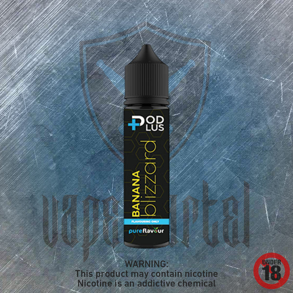 Pod Plus Banana Blizzard MTL/Nic Salt Longfill