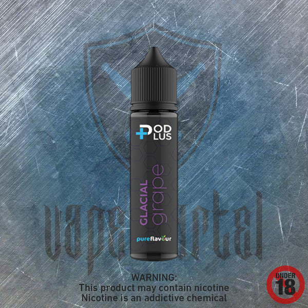 Pod Plus Glacial Grape MTL/Nic Salt Longfill