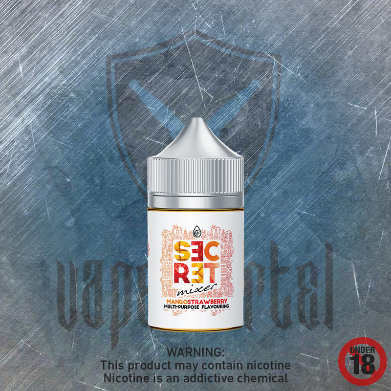 Secret Mixer - Mango Strawberry MTL/Nic Salt Longfill