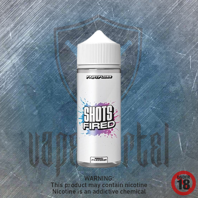 Shots Fired: Fairy Floss Longfill VAPE CARTEL Shots Fired: Fairy Floss Longfill VAPE CARTEL