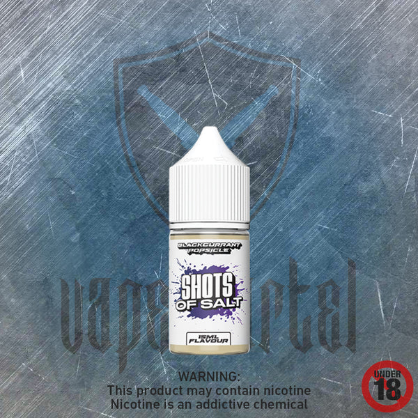 Shots of Salt: Blackcurrant Popsicle MTL/Nic Salt Longfill