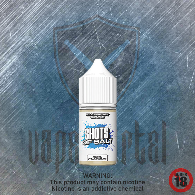 Shots of Salt: Blueberry Sours MTL/Nic Salt Longfill