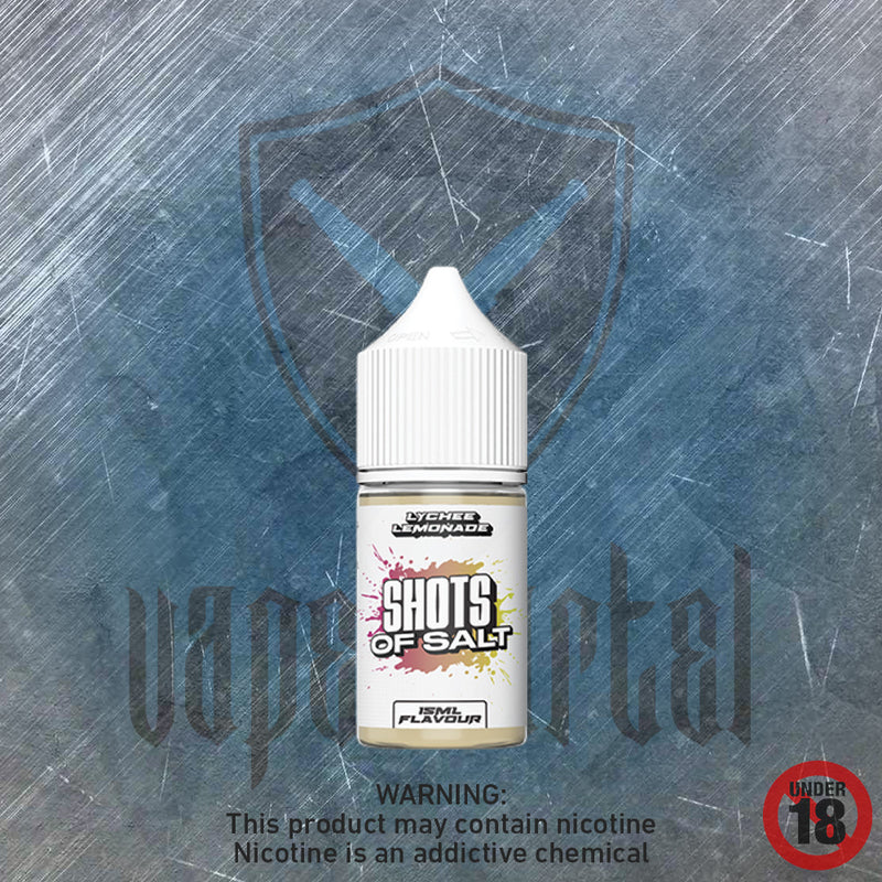 Shots of Salt: Lychee Lemonade MTL/Nic Salt Longfill