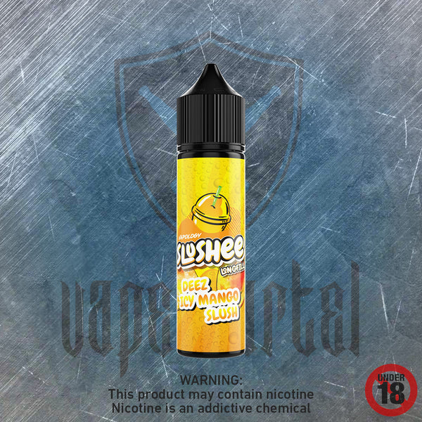 Slushee: Deez Icy Mango MTL/Nic Salt Longfill