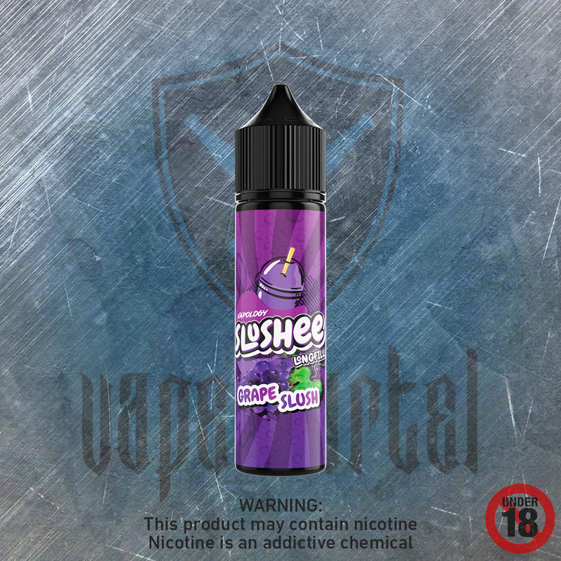 Slushee: Grape Ice MTL/Nic Salt Longfill