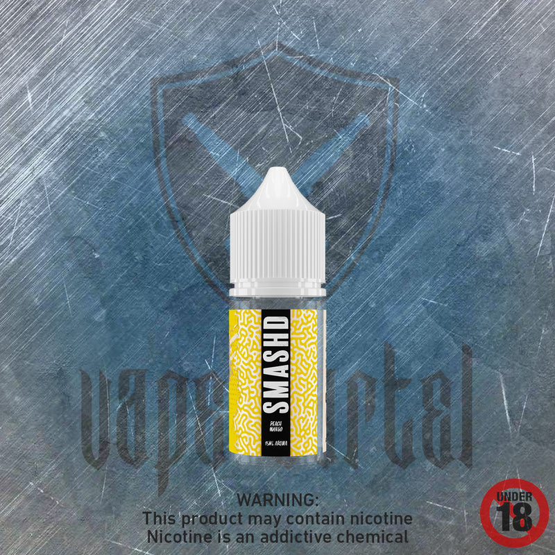 X SMASHD: Peach Mango MTL/Nic Salt Longfill