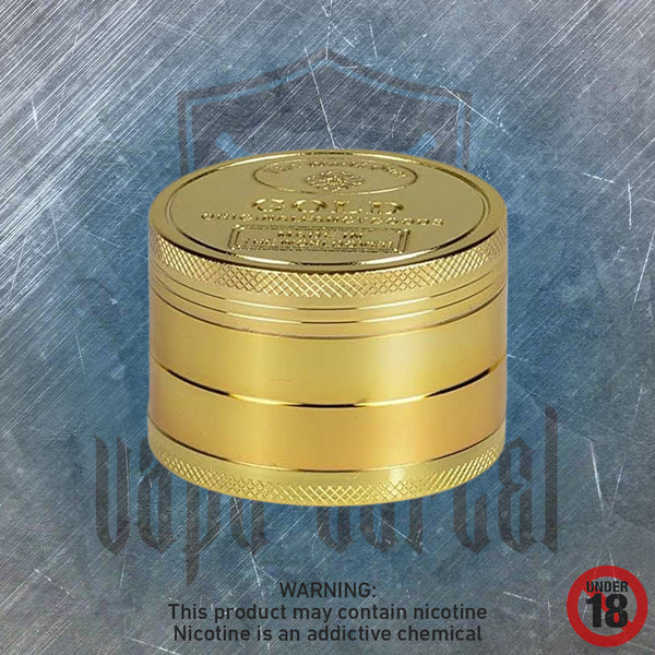 50mm 4 Pc "Gold Bar" Grinder