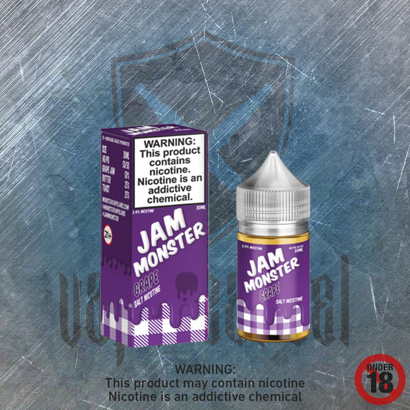 Jam Monster Grape Nic Salt