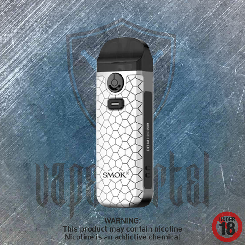 Smok Nord 4 White Armor Smok Nord 4 Pod-Mod Kit Smok Nord 4 White Armor Smok Nord 4 Pod-Mod Kit